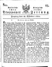 Kais. Königl. Schlesische Troppauer-Zeitung