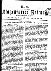 Klagenfurter Zeitung