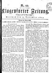 Klagenfurter Zeitung