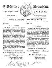 Feldkircher Wochenblatt