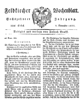 Feldkircher Wochenblatt