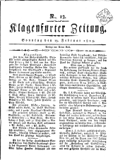 Klagenfurter Zeitung