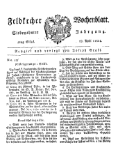 Feldkircher Wochenblatt