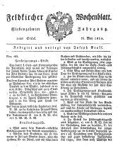 Feldkircher Wochenblatt