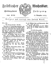 Feldkircher Wochenblatt