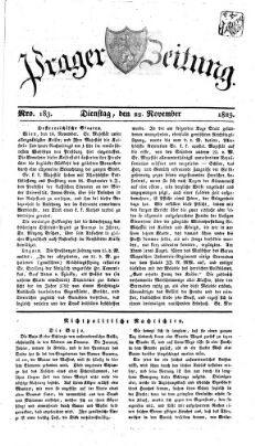 K. K. priv. Prager Zeitung