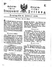 Kais. Königl. Schlesische Troppauer-Zeitung