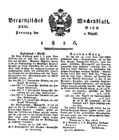 Bregenzer Wochenblatt