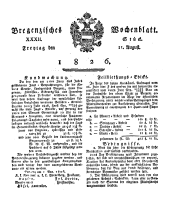 Bregenzer Wochenblatt