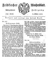 Feldkircher Wochenblatt