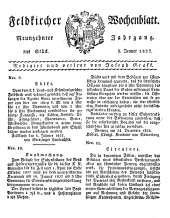 Feldkircher Wochenblatt