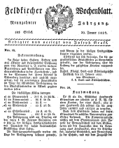 Feldkircher Wochenblatt