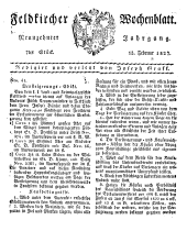 Feldkircher Wochenblatt