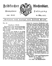 Feldkircher Wochenblatt