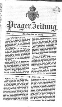 K. K. priv. Prager Zeitung