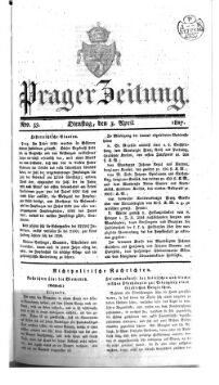 K. K. priv. Prager Zeitung