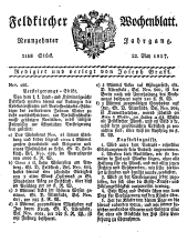 Feldkircher Wochenblatt