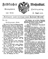 Feldkircher Wochenblatt