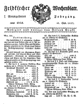 Feldkircher Wochenblatt