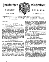 Feldkircher Wochenblatt