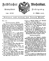 Feldkircher Wochenblatt