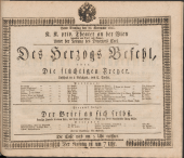 Theater an der Wien - Theaterzettel