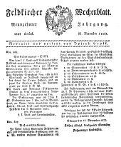 Feldkircher Wochenblatt