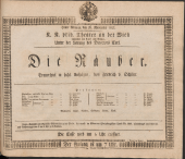 Theater an der Wien - Theaterzettel