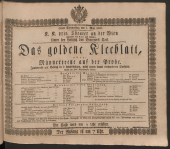 Theater an der Wien - Theaterzettel