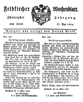 Feldkircher Wochenblatt