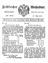 Feldkircher Wochenblatt