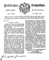 Feldkircher Wochenblatt