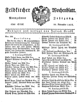 Feldkircher Wochenblatt