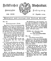 Feldkircher Wochenblatt