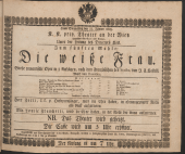 Theater an der Wien - Theaterzettel