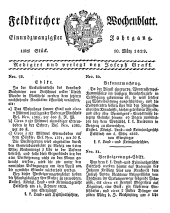 Feldkircher Wochenblatt