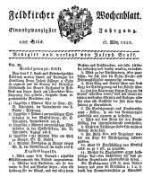 Feldkircher Wochenblatt