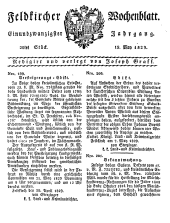 Feldkircher Wochenblatt