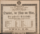 Theater an der Wien - Theaterzettel