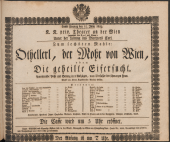 Theater an der Wien - Theaterzettel