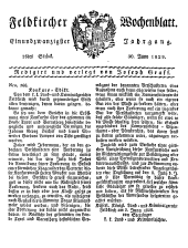 Feldkircher Wochenblatt