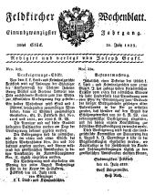 Feldkircher Wochenblatt