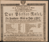 Theater an der Wien - Theaterzettel