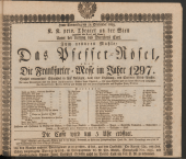 Theater an der Wien - Theaterzettel