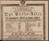 Theater an der Wien - Theaterzettel