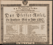 Theater an der Wien - Theaterzettel