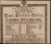 Theater an der Wien - Theaterzettel