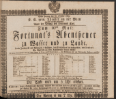 Theater an der Wien - Theaterzettel