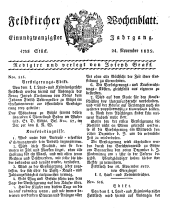 Feldkircher Wochenblatt