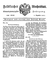 Feldkircher Wochenblatt